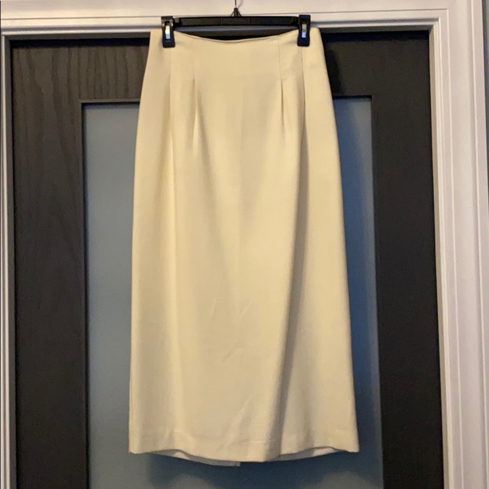 High Waisted Wool style Skirt